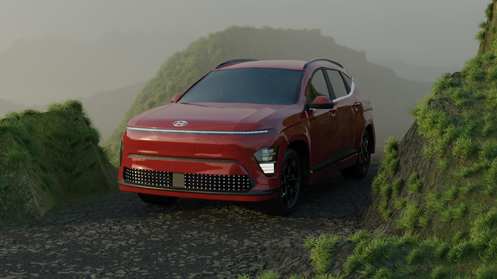 Environment with Car Model